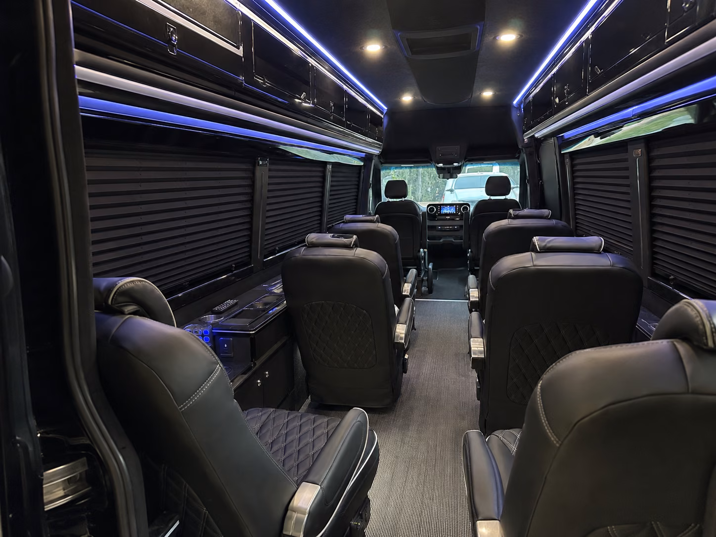 olathe concert transportation onboard seating