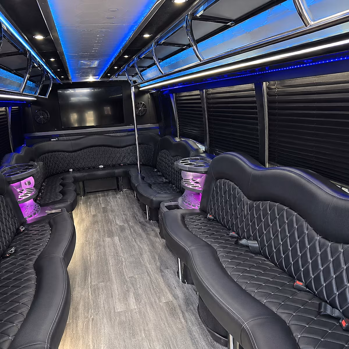 olathe holiday party bus rental