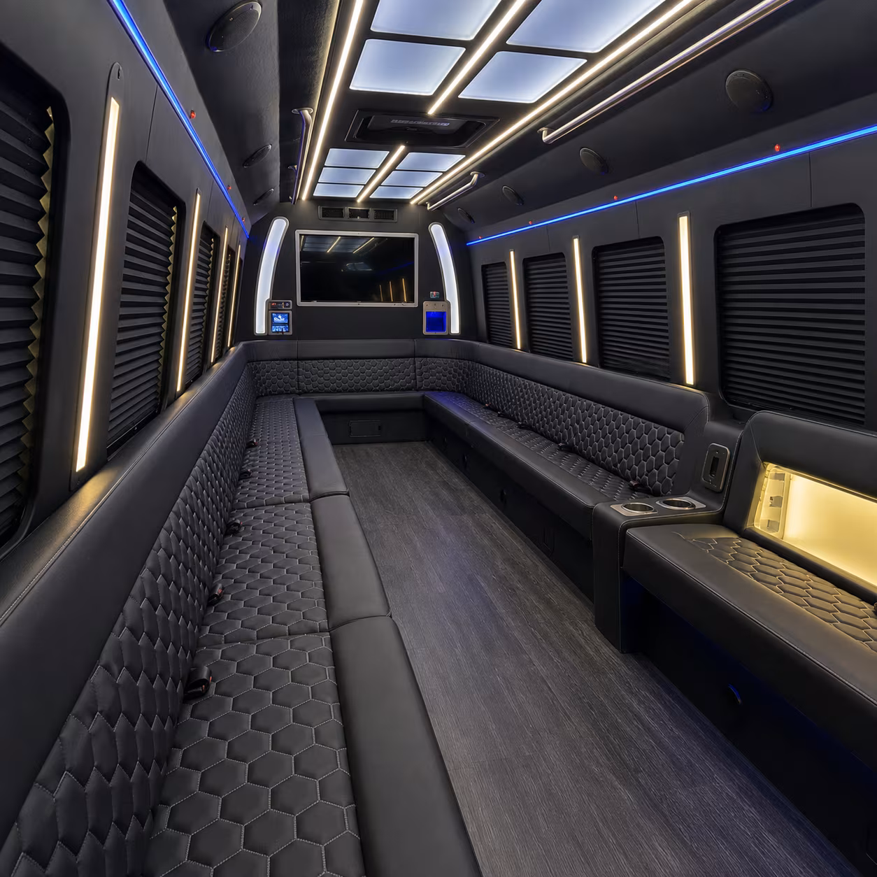 olathe party bus rentals inside
