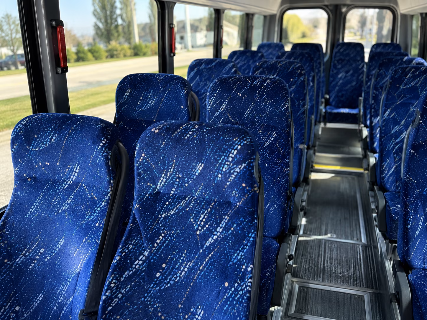 olathe sporting event transportation onboard seating