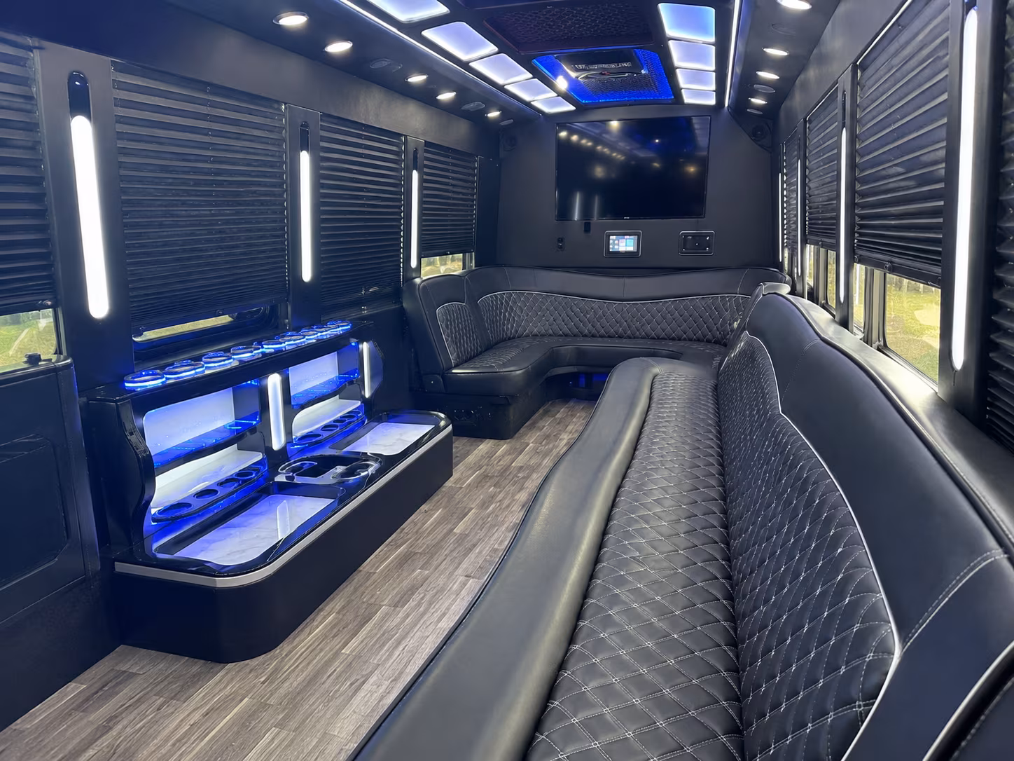 olathe wedding party bus rental