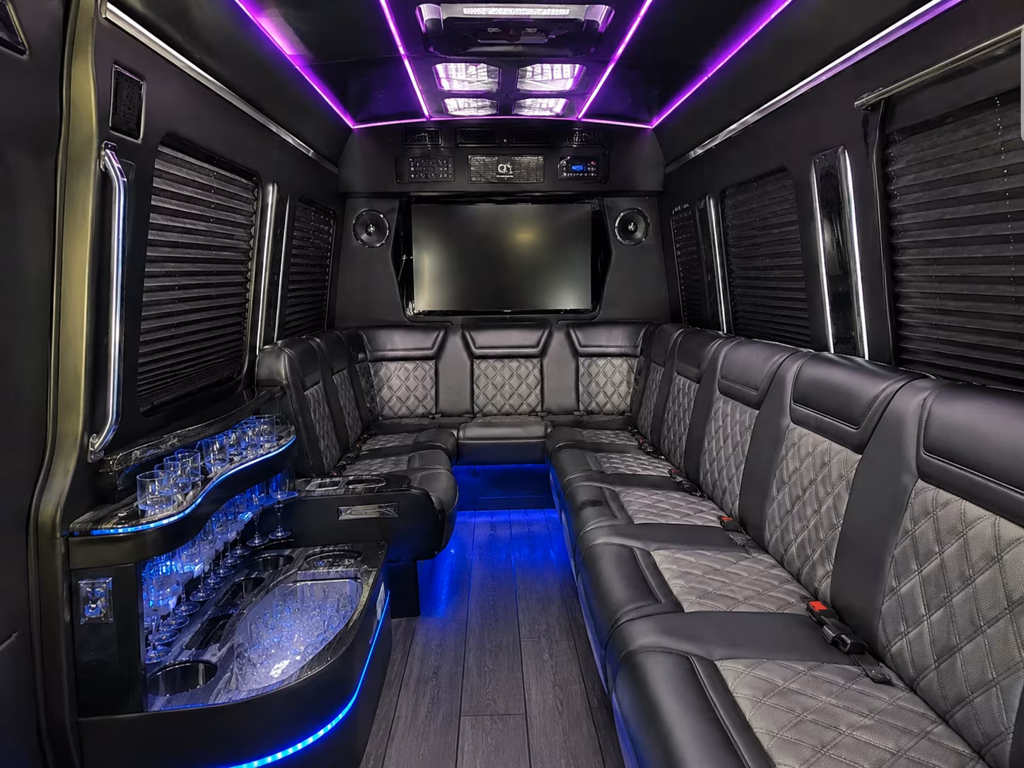 prom bus rentals for blue valley shawnee mission nearby district students